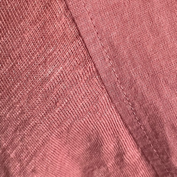 Chico’s linen/ribbed top - Picture 2 of 6